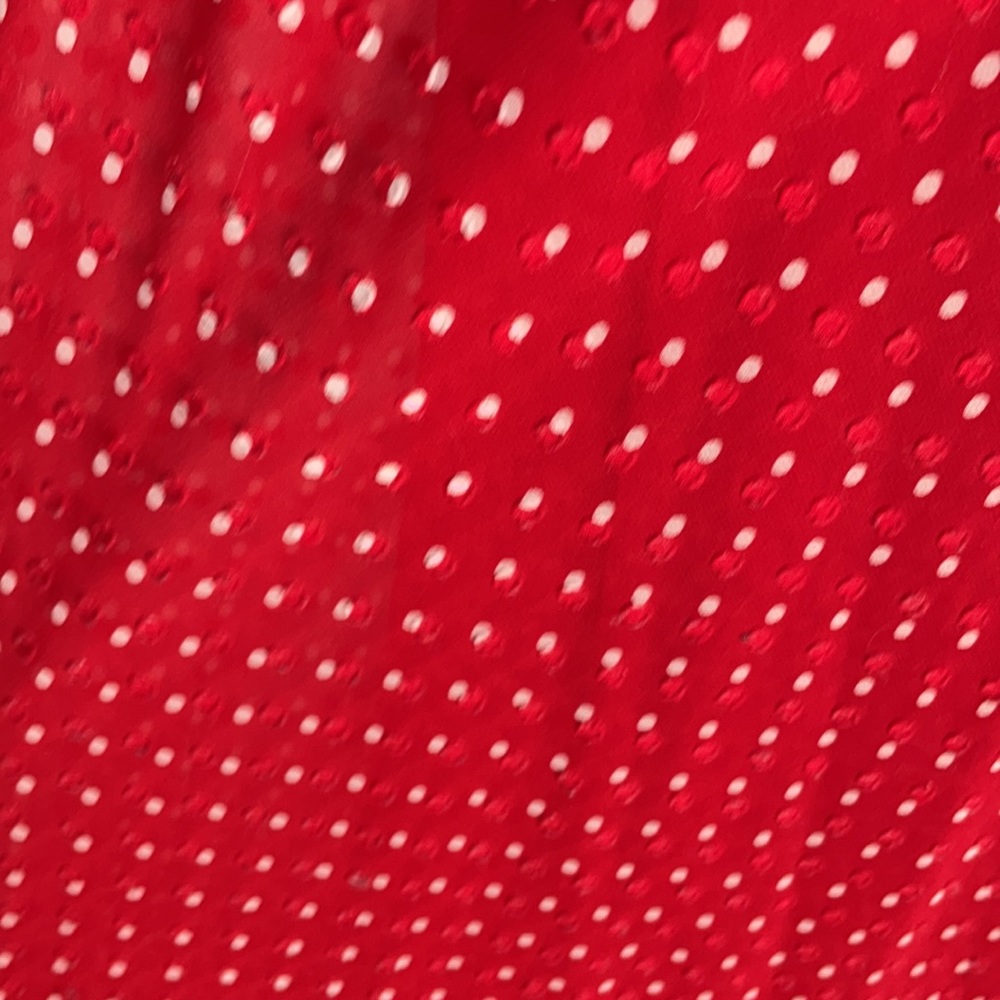 & Other Stories Paris Atelier Red Polka Dot Dress - Picture 6 of 7
